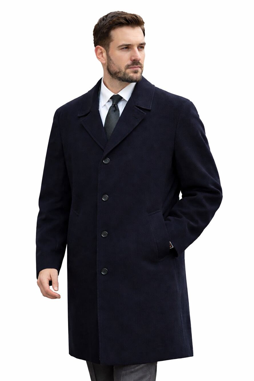 1990s London Fog Maincoats Car Coat Navy Removable Liner USA 40 Short